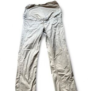 H&M Beige Maternity pants size 8